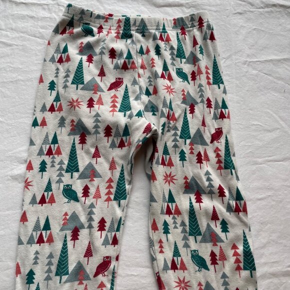 Tea Collection Kids Winter Woodland Pajama Set Size 8 - Picture 8 of 11